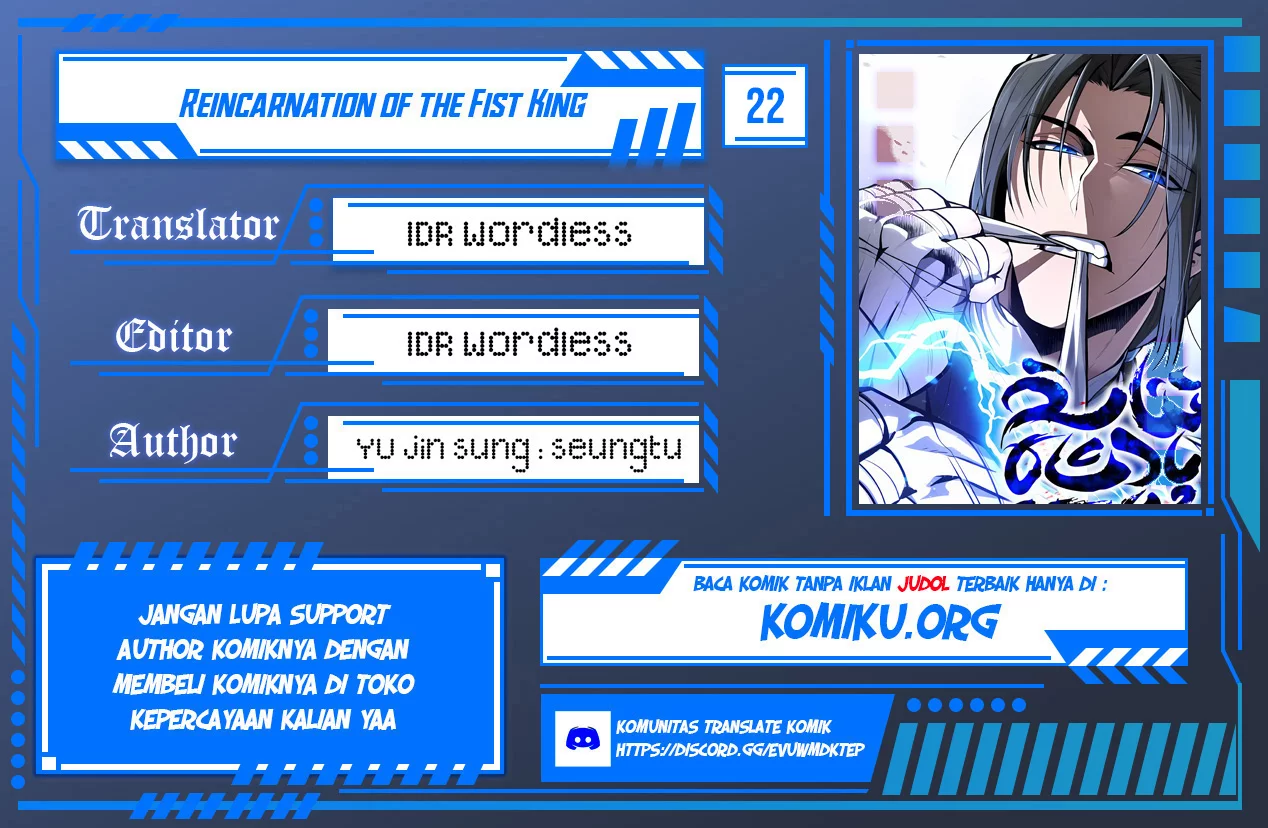 Baca Komik Reincarnation Of The Fist King Chapter 22 Fix Gambar 1